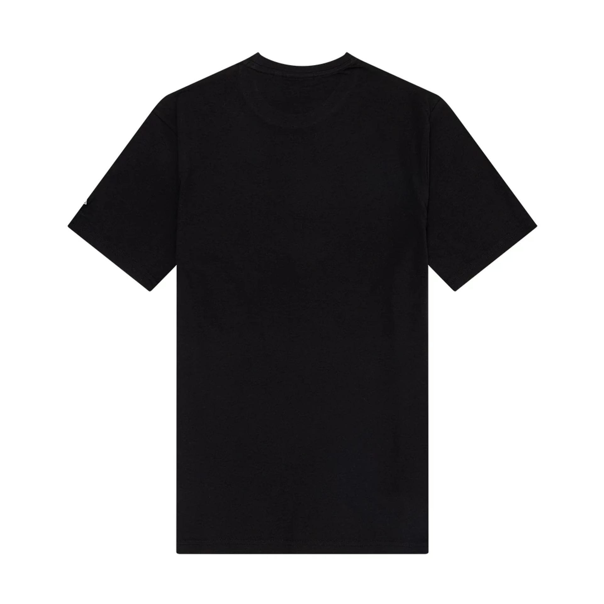 The model is wearing this NBA Wordmark Chicago Bulls T-Shirt in black. 2