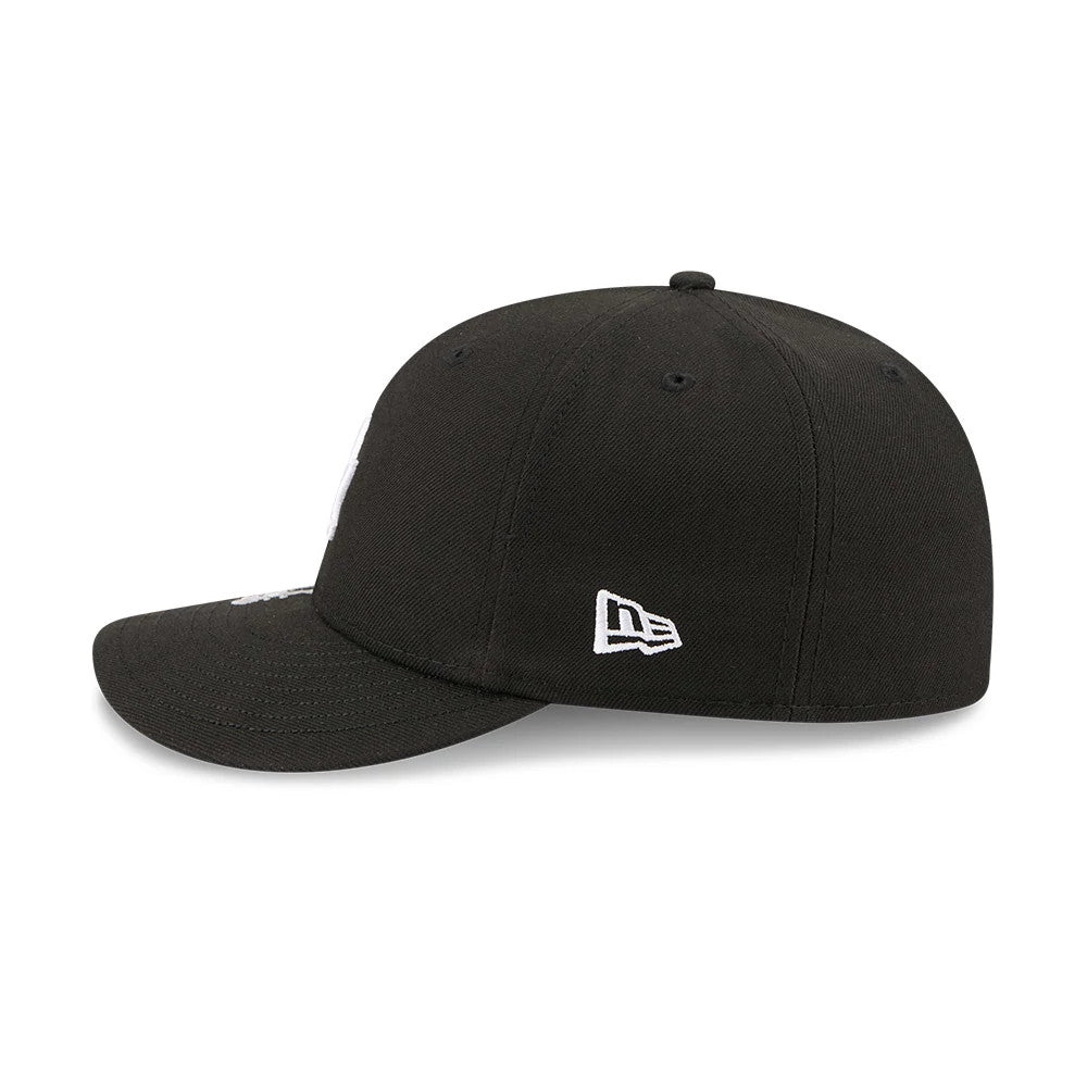 Pictured is this MLB Vissurf LA Dodgers 59FIFTY Fitted cap in black. 6