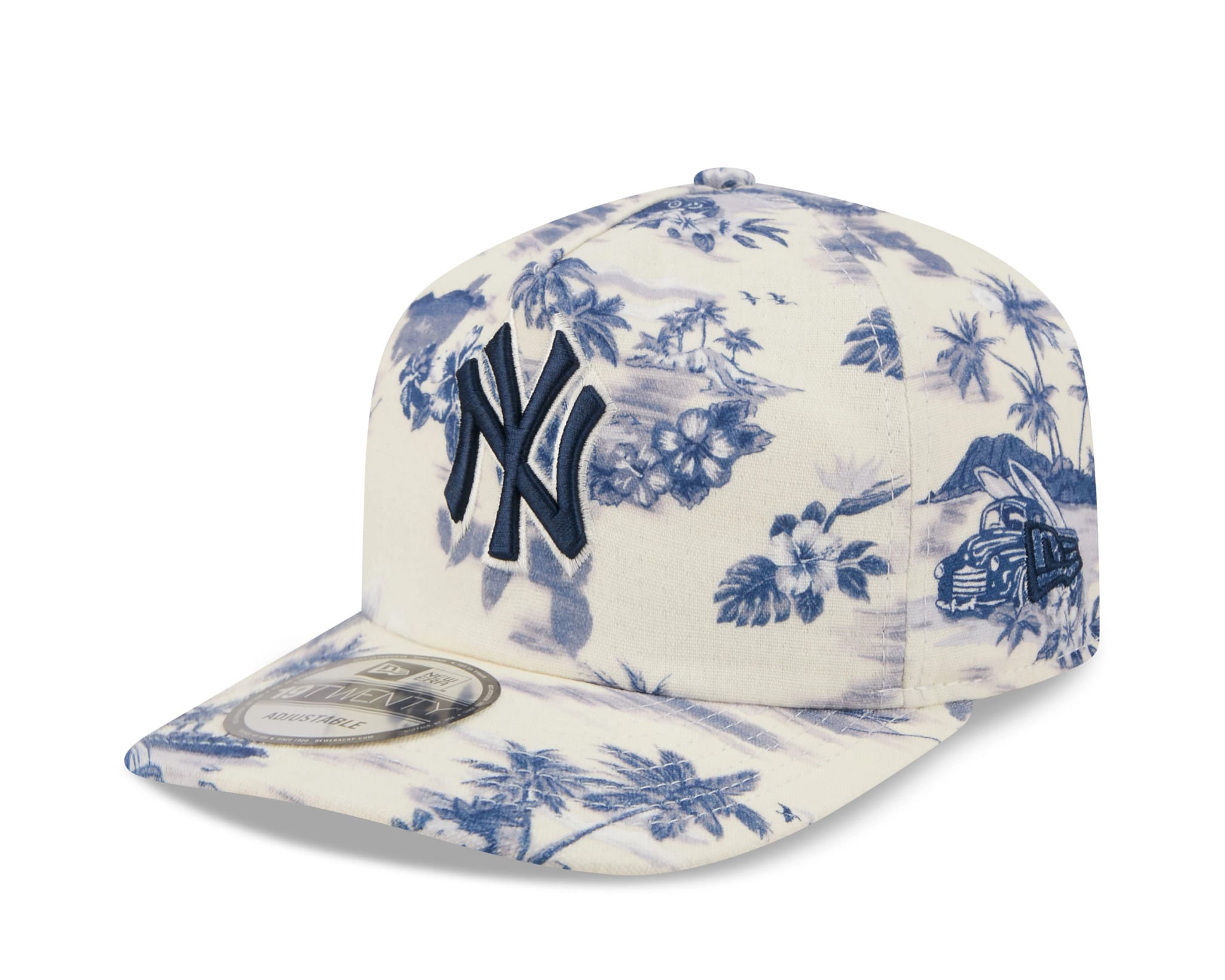 Pictured is this MLB Tropics New York Yankees 19TWENTY cap in Navy. 1