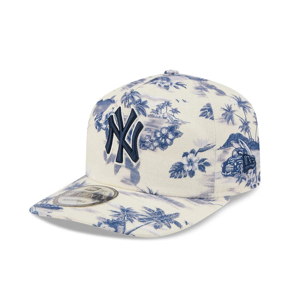 Pictured is this MLB Tropics New York Yankees 19TWENTY cap in Navy. 1