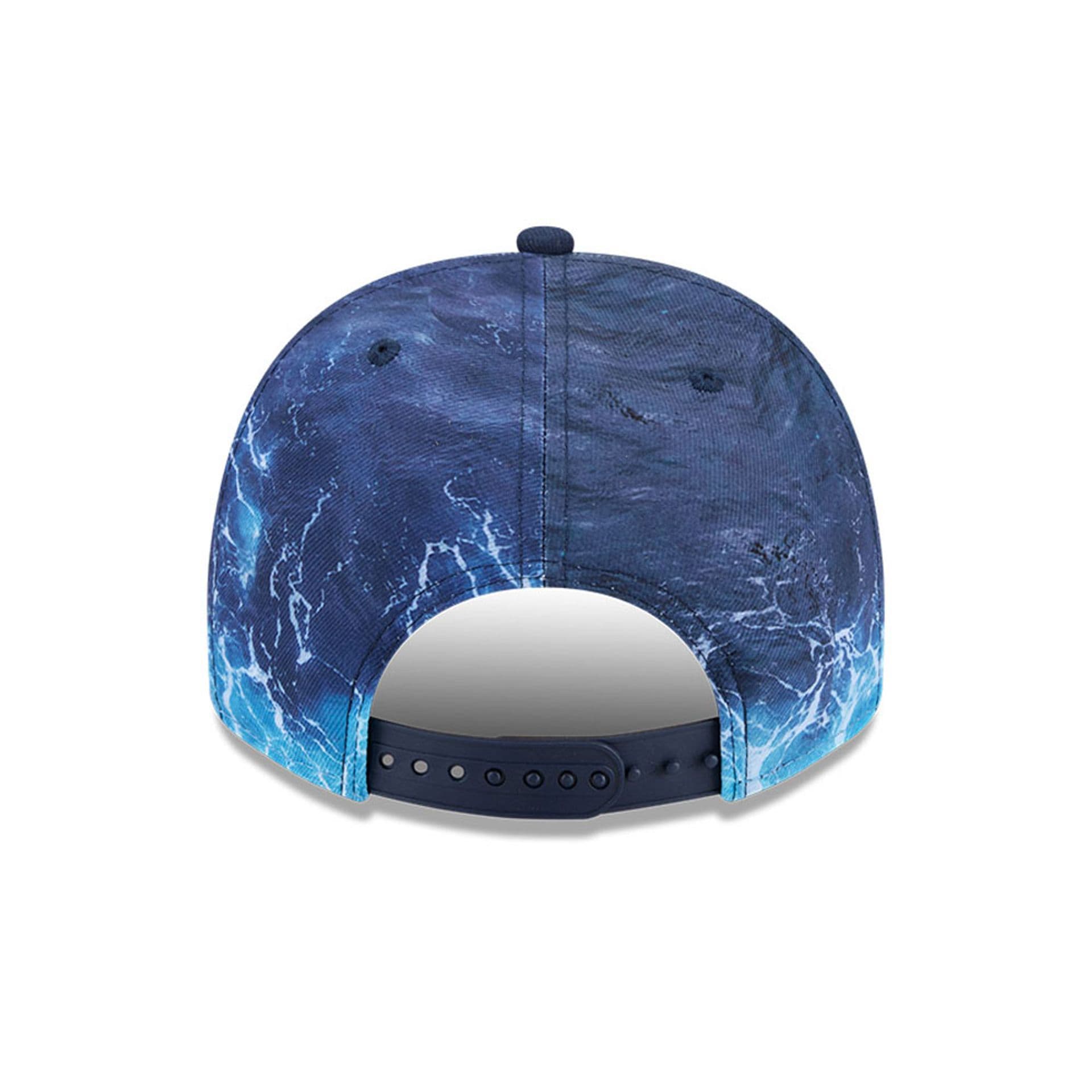 Pictured is this MLB Deep Water New York Mets 9FIFTY A-Frame Snapback cap in pastel blue. 7