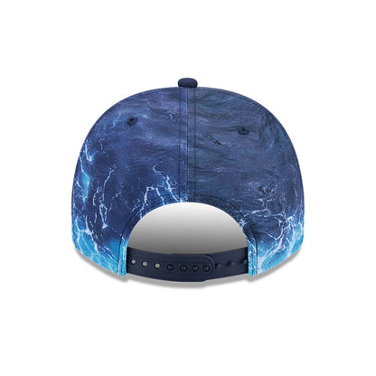Pictured is this MLB Deep Water New York Mets 9FIFTY A-Frame Snapback cap in pastel blue. 7