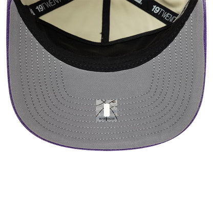 Pictured is this NBA Hardwood Classic LA Lakers 19TWENTY cap in cream. 2