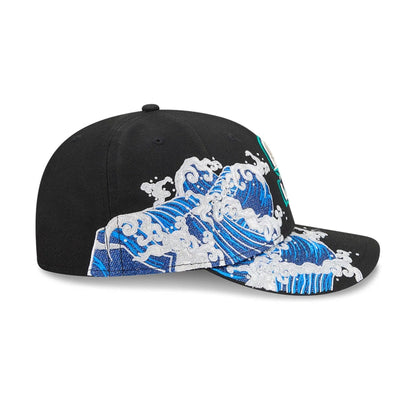 Pictured is this MLB Vissurf Seattle Mariners 9FIFTY Snapback cap in black. 5