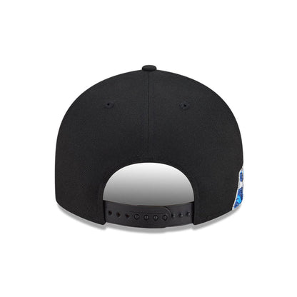 Pictured is this MLB Vissurf San Diego Padres 9FIFTY Snapback cap in black. 7
