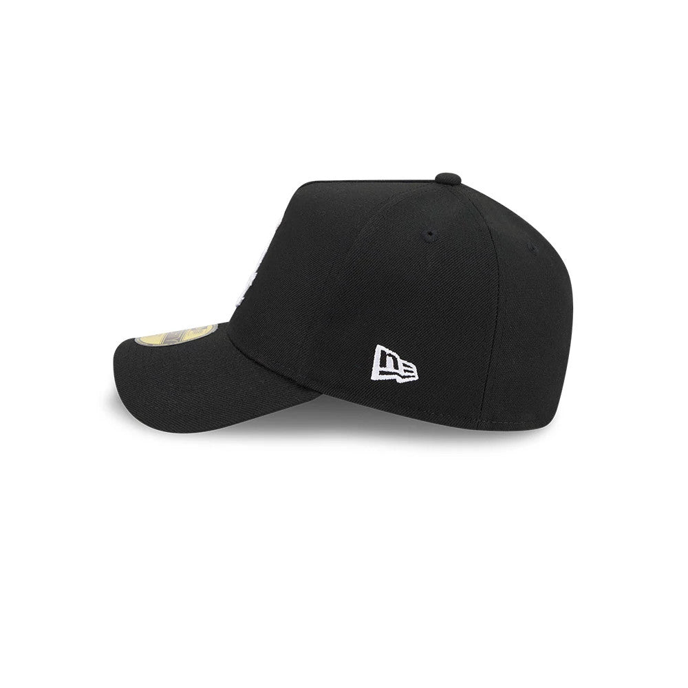 Pictured is this MLB Team Side Chicago White Sox 59FORTY A-Frame Fitted cap in black. 6