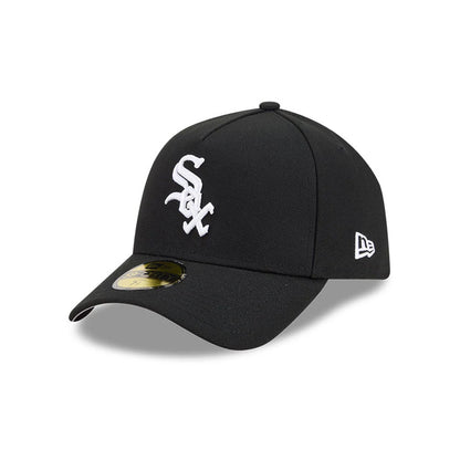 Pictured is this MLB Team Side Chicago White Sox 59FORTY A-Frame Fitted cap in black. 4