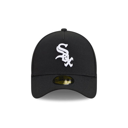 Pictured is this MLB Team Side Chicago White Sox 59FORTY A-Frame Fitted cap in black. 3
