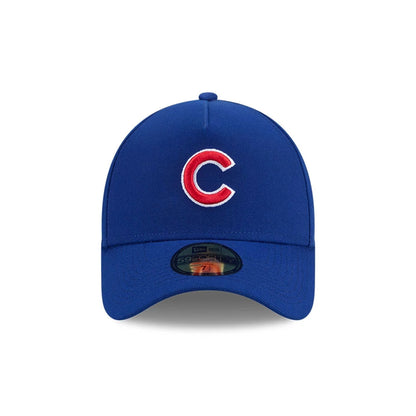 Pictured is this MLB Team Side Chicago Cubs 59FORTY A-Frame Fitted cap in blue. 3