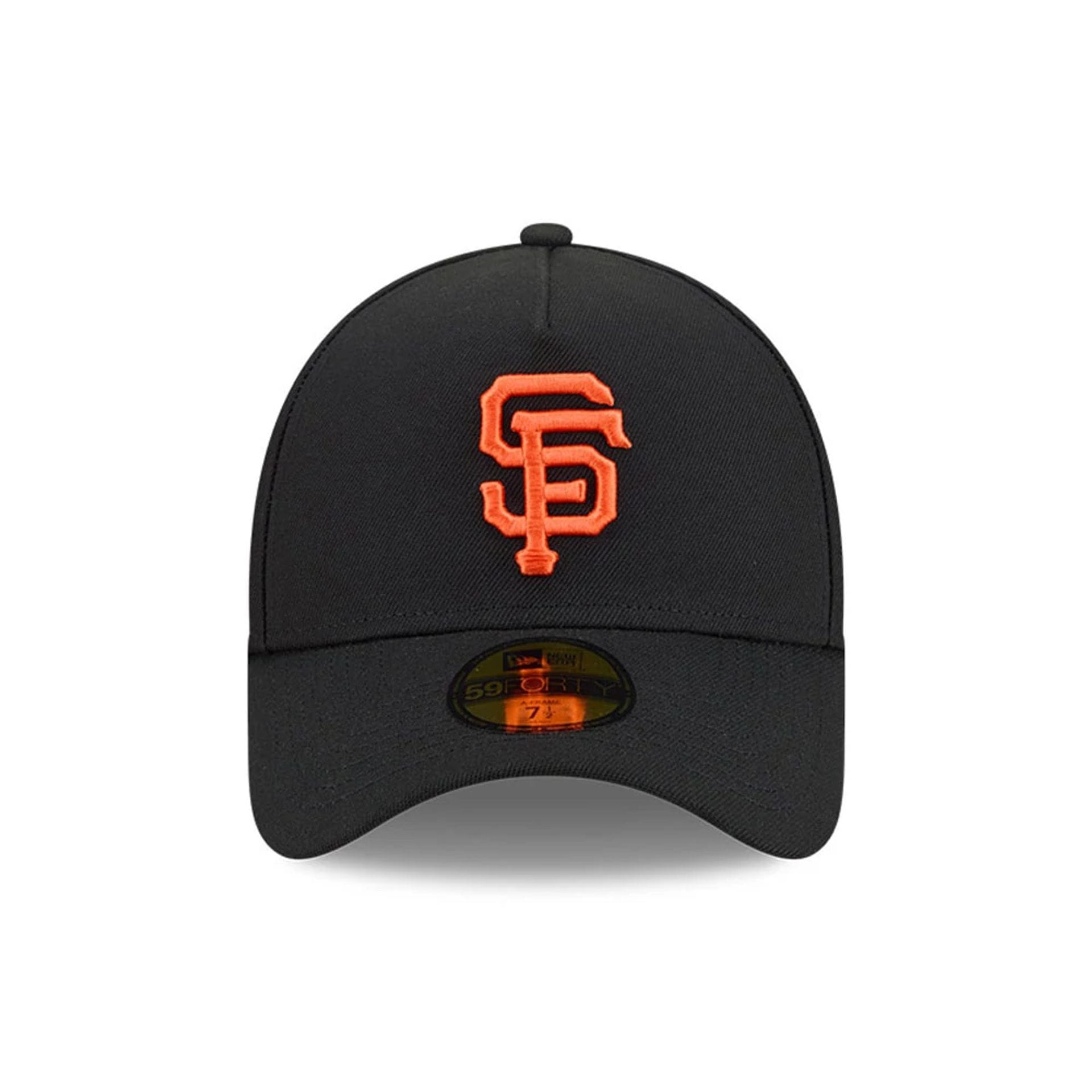 Pictured is this MLB Team Side San Francisco Giants 59FORTY A-Frame Fitted cap in black. 3