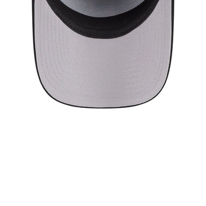 Pictured is this MLB Team Side Pittsburgh Pirates 59FORTY A-Frame Fitted cap in black. 2