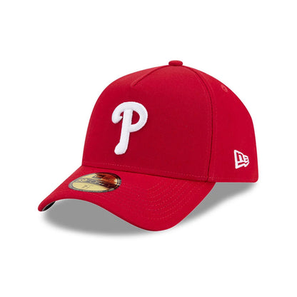 Pictured is this MLB Team Side Philadelphia Phillies 59FORTY A-Frame Fitted cap in red. 4