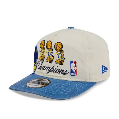 Pictured is this NBA Hardwood Classic Golden State Warriors 19TWENTY cap in blue. 4