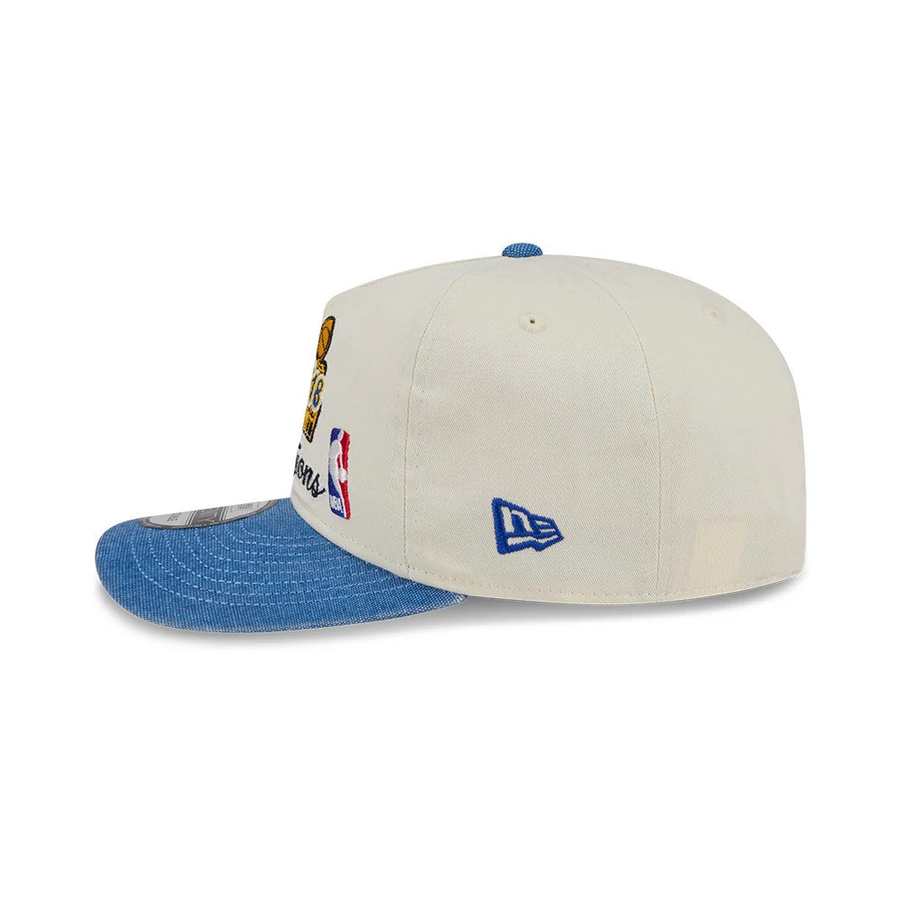 Pictured is this NBA Hardwood Classic Golden State Warriors 19TWENTY cap in blue. 5