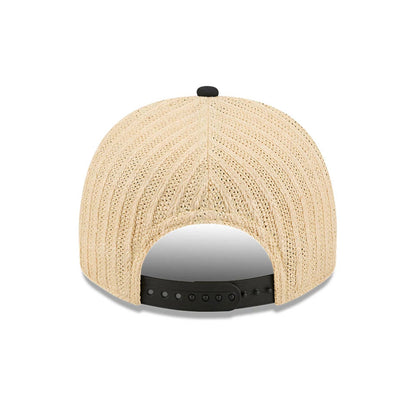 Pictured is this MLB Grained Chicago White Sox 9FIFTY A-Frame Snapback cap in black. 7