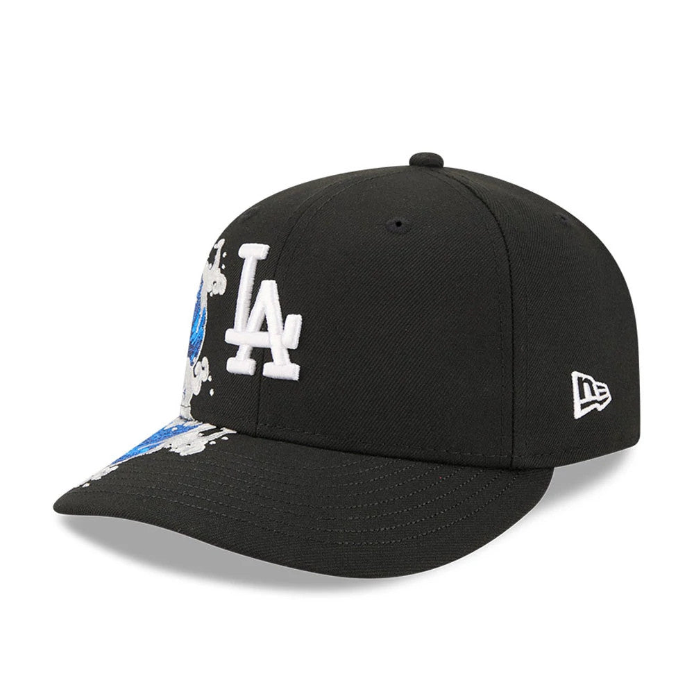 Pictured is this MLB Vissurf LA Dodgers 9FIFTY Snapback cap in black. 4