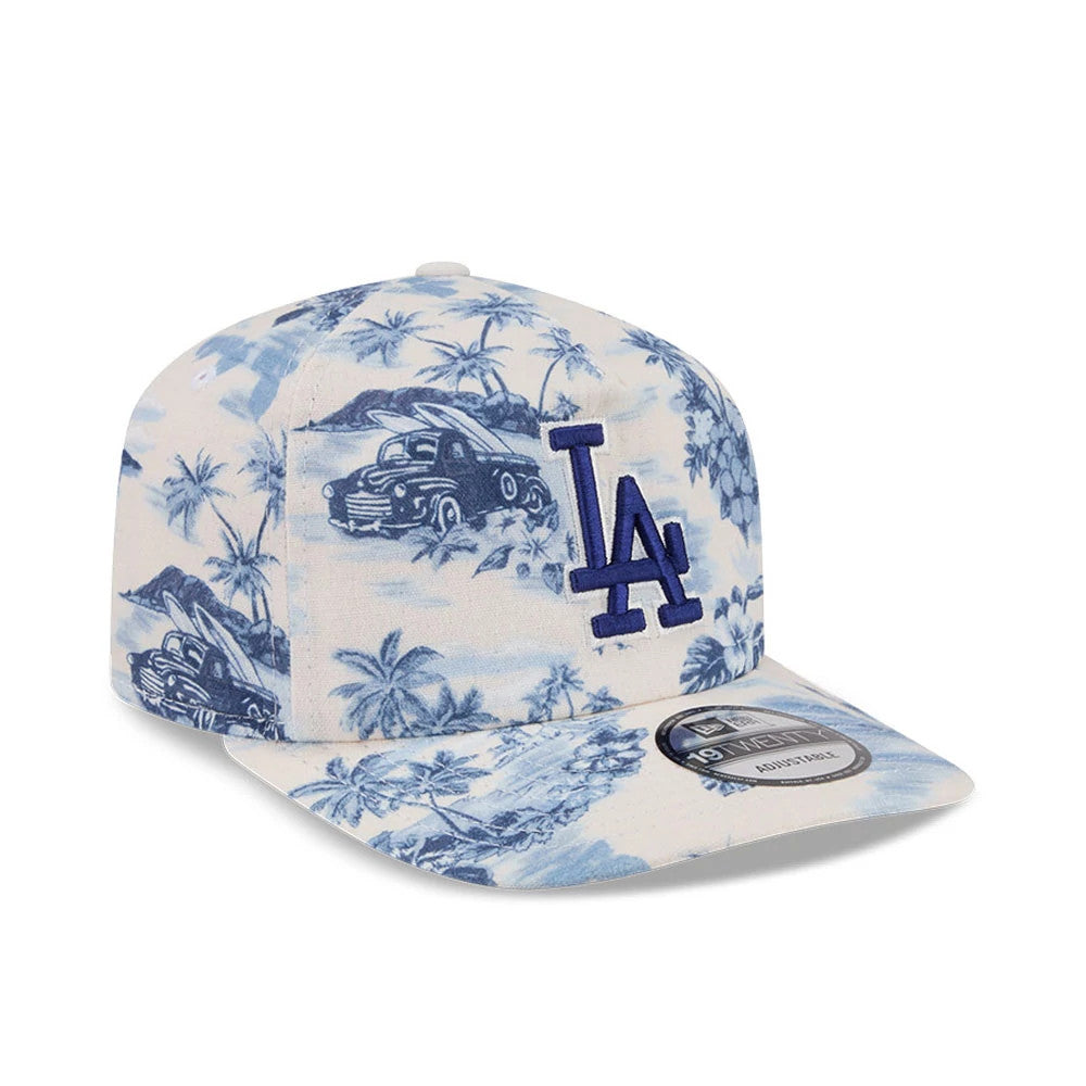 Pictured is this MLB Tropics LA Dodgers 19TWENTY cap in dark blue. 4