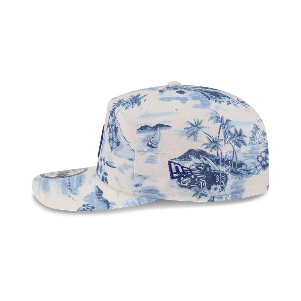 Pictured is this MLB Tropics LA Dodgers 19TWENTY cap in dark blue. 5