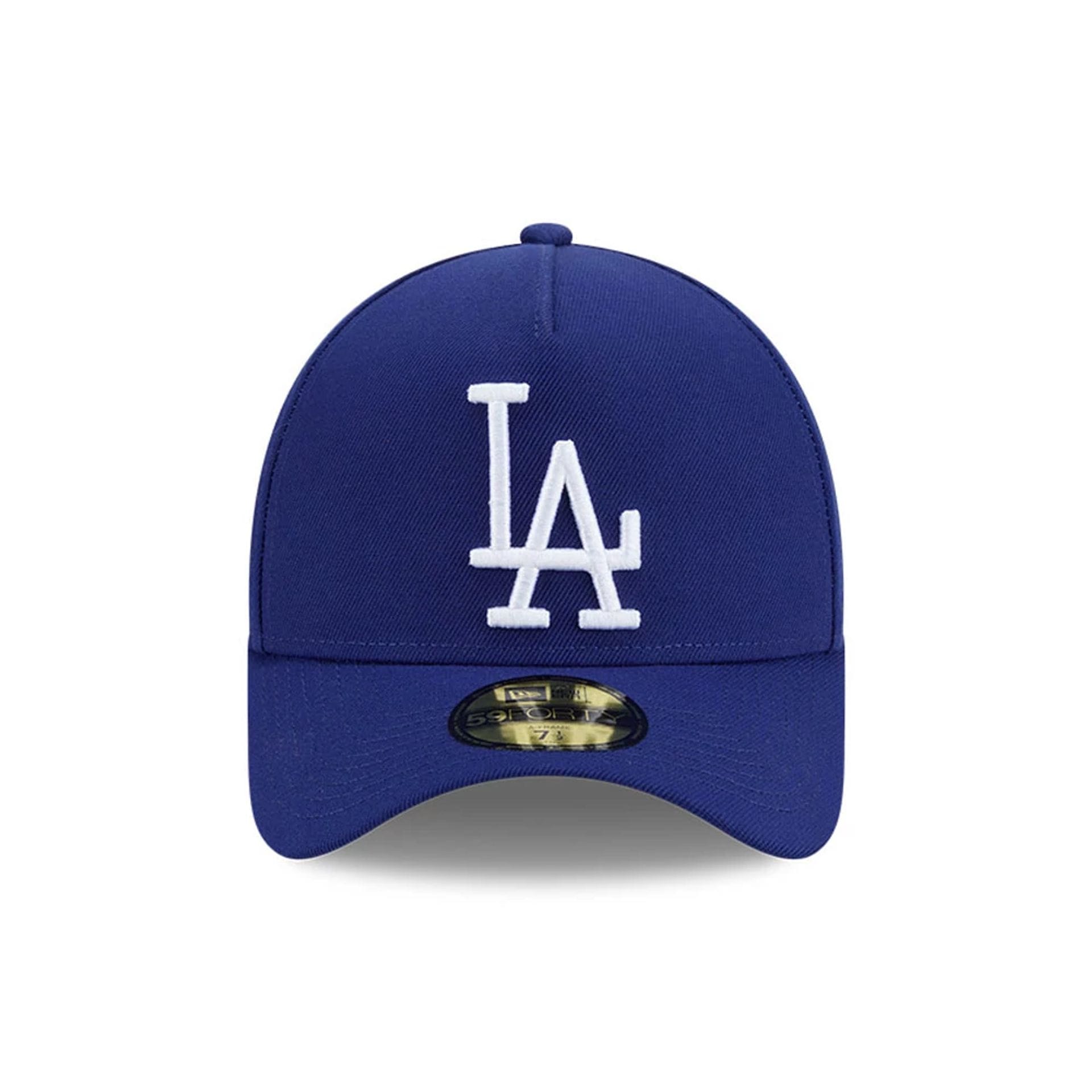 Pictured is this MLB Team Side LA Dodgers 59FORTY A-Frame Fitted cap in black. 3