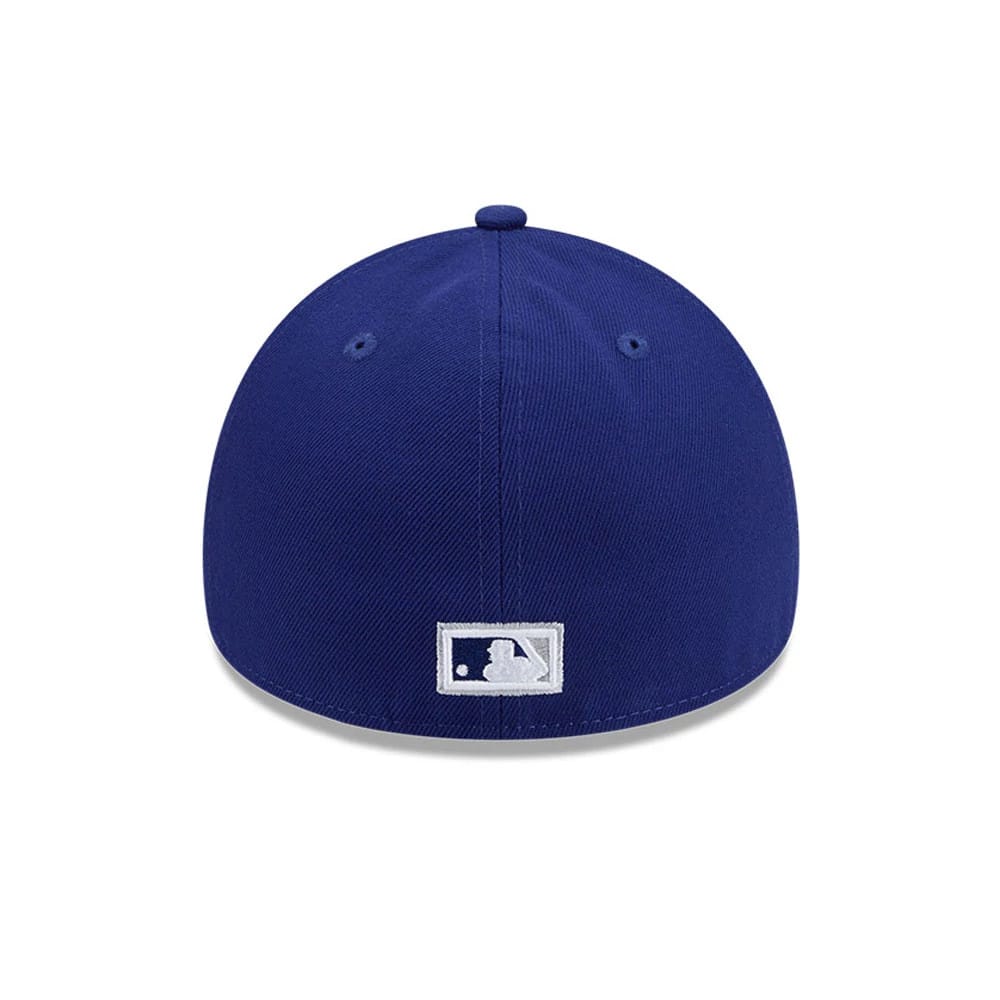 Pictured is this MLB Team Side LA Dodgers 59FORTY A-Frame Fitted cap in Blue. 6