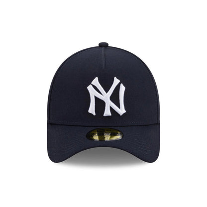 Pictured is this MLB Team Side New York Yankees 59FORTY A-Frame Fitted cap in navy. 3
