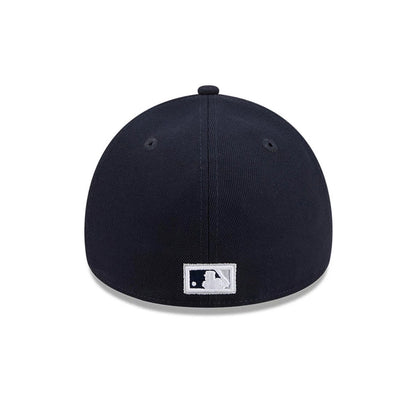Pictured is this MLB Team Side New York Yankees 59FORTY A-Frame Fitted cap in navy. 6