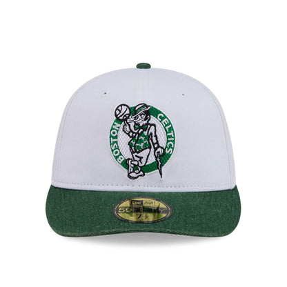 Pictured is this NBA Hardwood Classic Boston Celtics 59FIFTY Fitted cap in white. 3