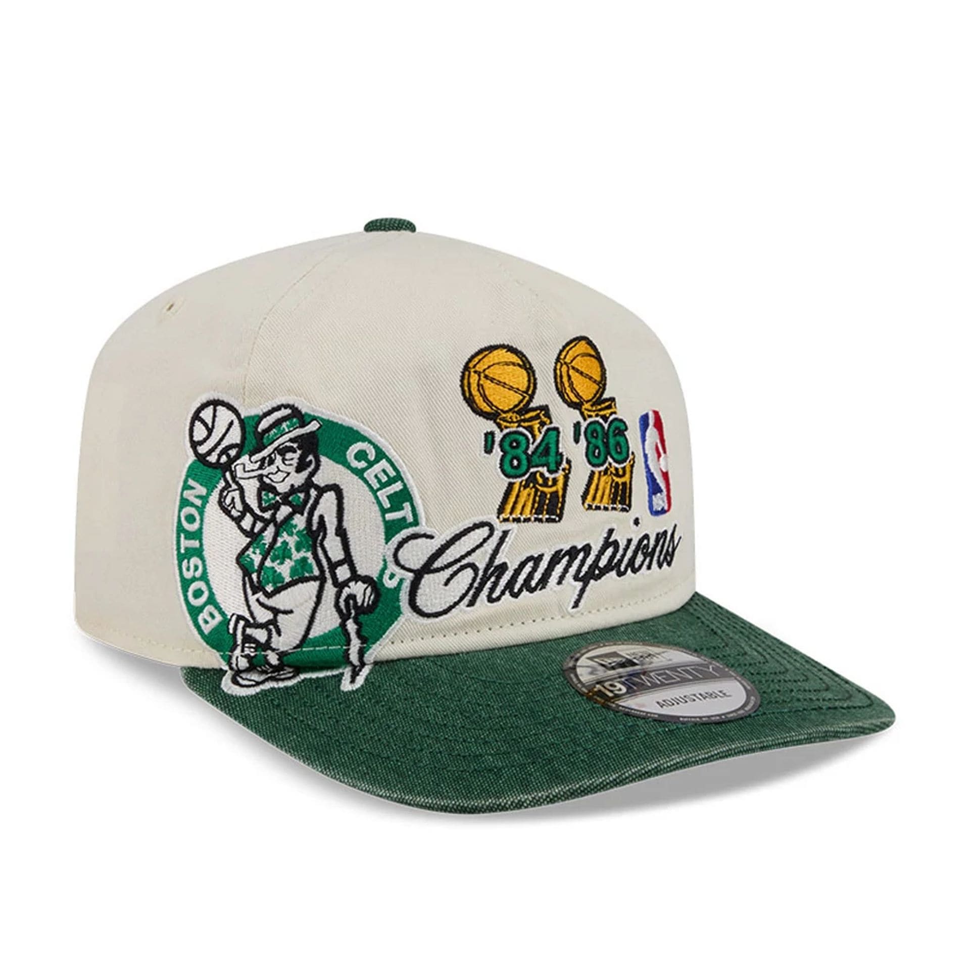 Pictured is this NBA Hardwood Classic Boston Celtics 19TWENTY cap in green. 1
