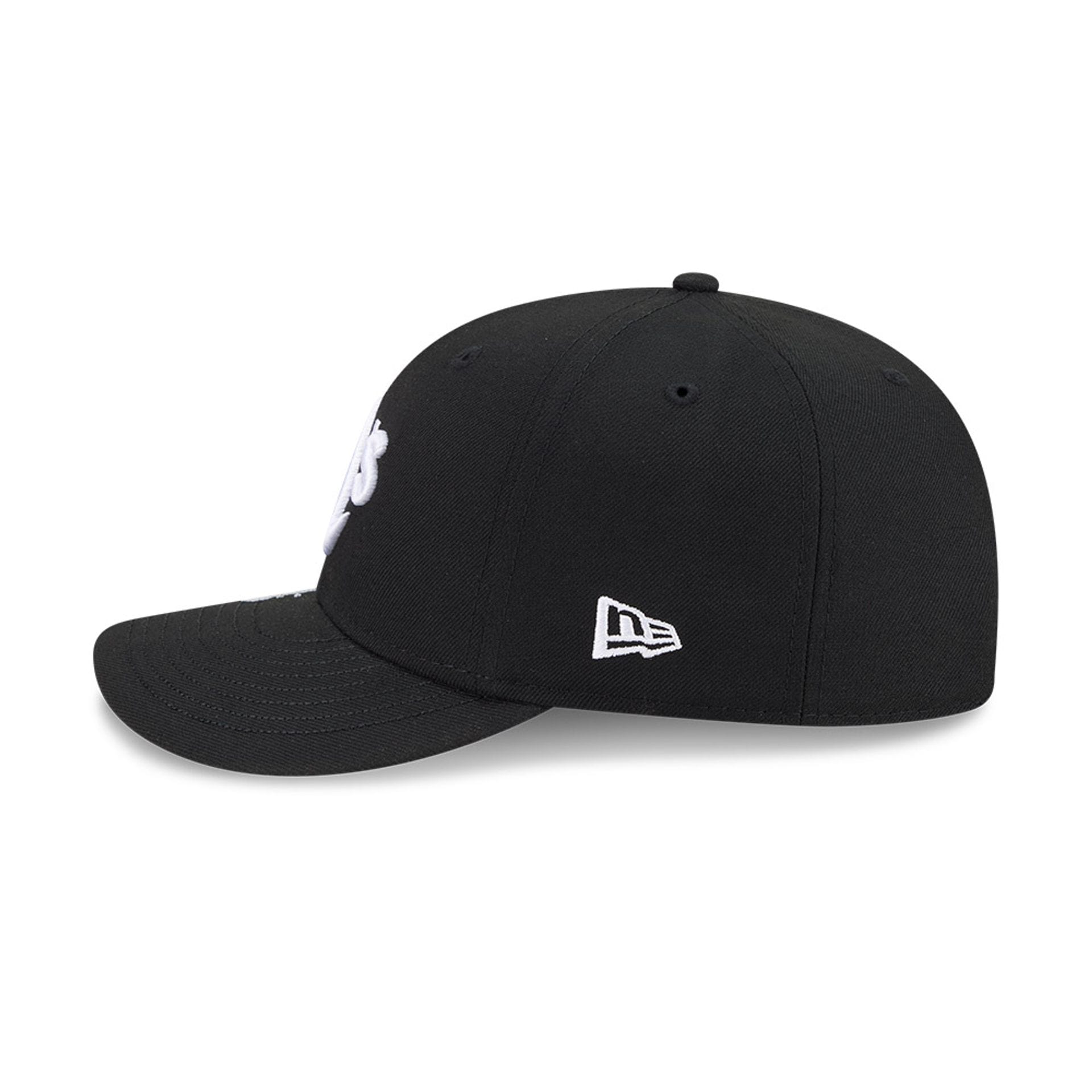 Pictured is this MLB Vissurf Athletics 9FIFTY Snapback cap in black. 6