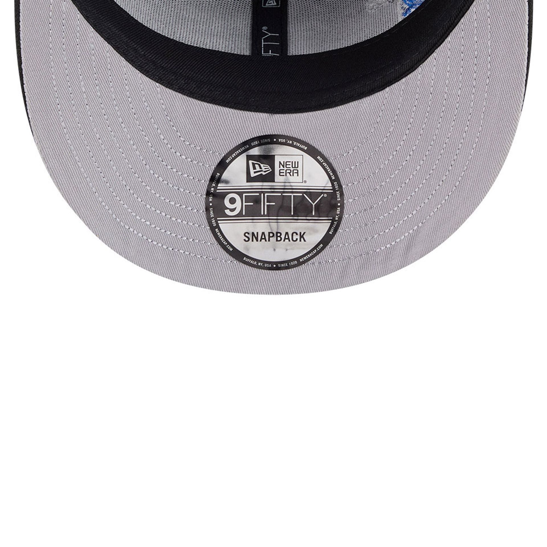 Pictured is this MLB Vissurf Athletics 9FIFTY Snapback cap in black. 2