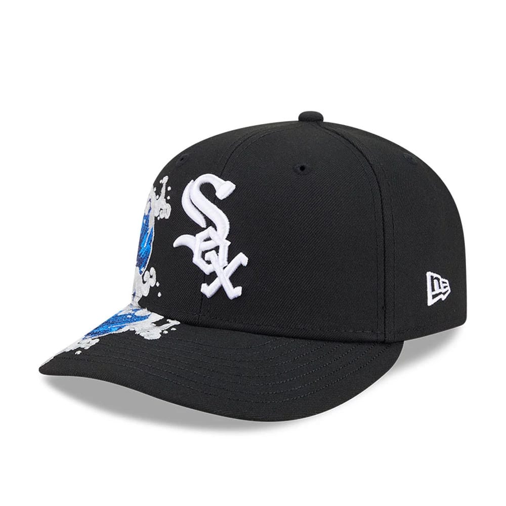 Pictured is this MLB Vissurf Chicago White Sox 9FIFTY Snapback cap in black. 4