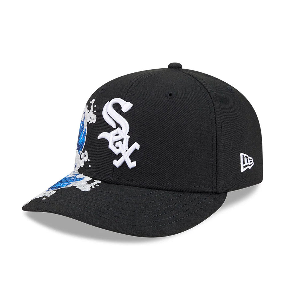 Pictured is this MLB Vissurf Chicago White Sox 9FIFTY Snapback cap in black. 4