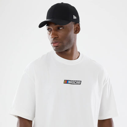 The model is wearing this Nascar Logo T-Shirt in white. 4