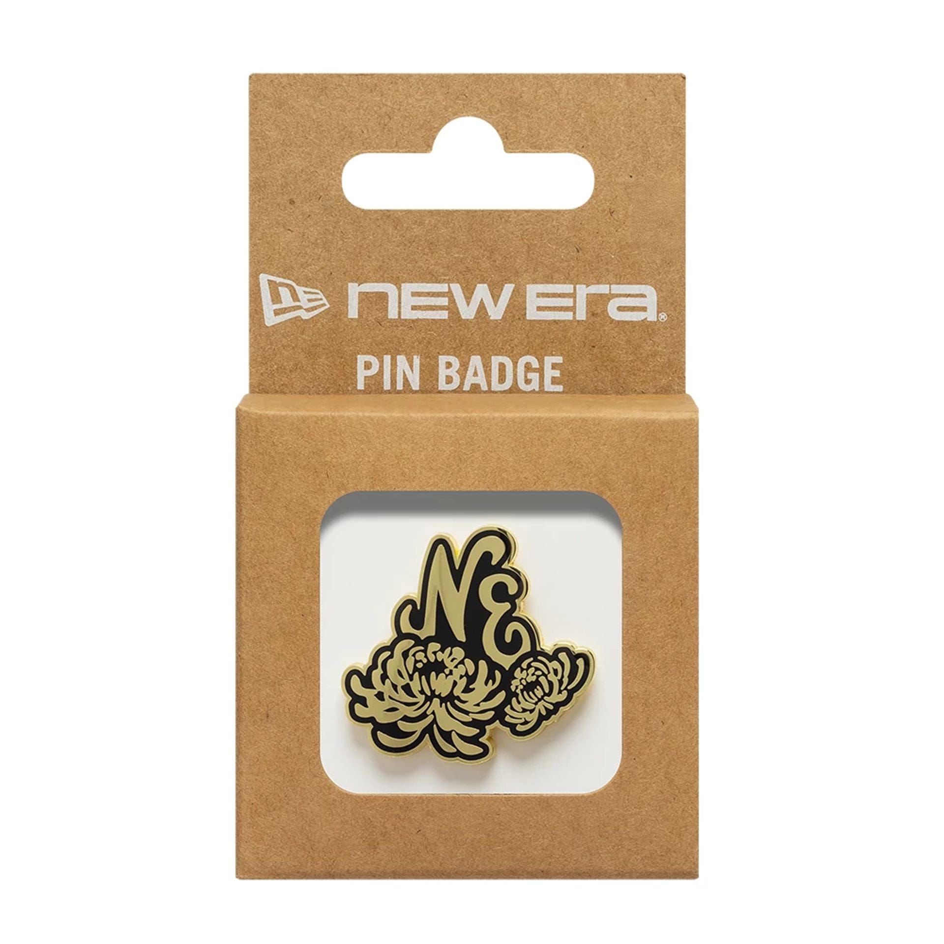 Pictured is this New Era Lunar New Year Floral Pin Badge in gold. 2