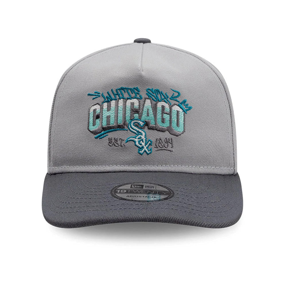 Pictured is this MLB Tagged Chicago White Sox 19TWENTY cap in grey. 2