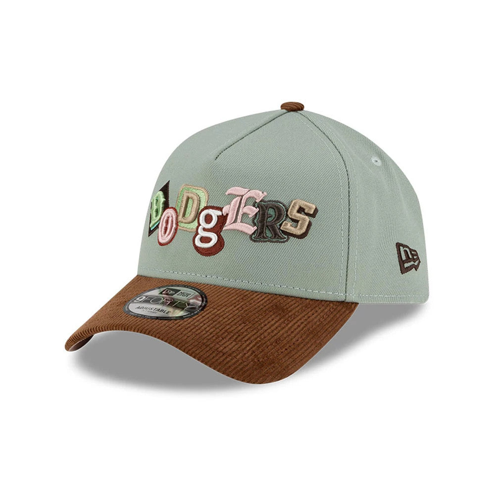 Pictured is this MLB DIY Note LA Dodgers 9FORTY A-Frame cap in green. 4