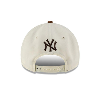 Pictured is this MLB DIY Note New York Yankees 9FORTY A-Frame cap in cream. 5