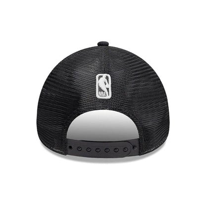 Pictured is this NBA Old English LA Lakers 9FORTY A-Frame cap in white. 4