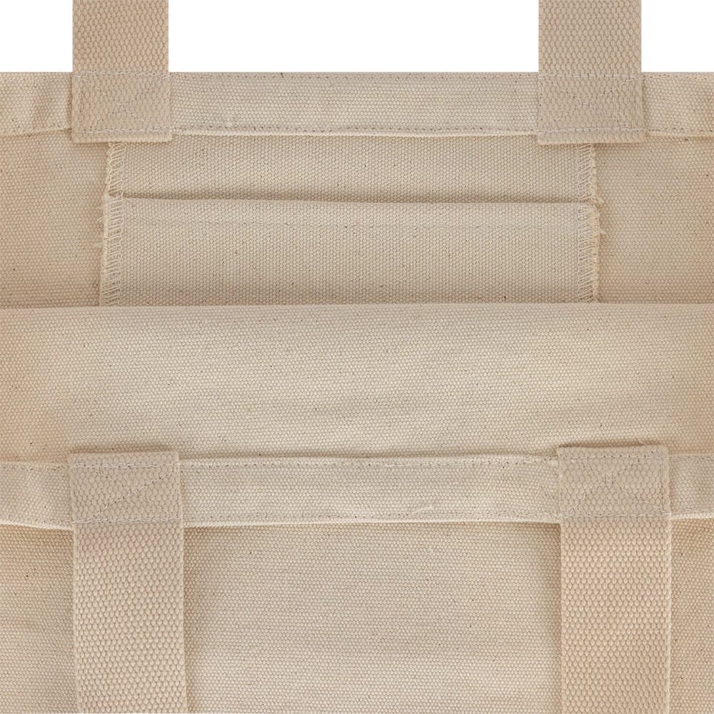 Pictured is this New Era Graphic Tote Bag in light beige. 4