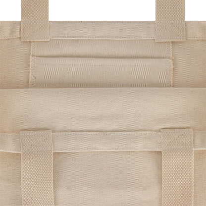 Pictured is this New Era Graphic Tote Bag in light beige. 4