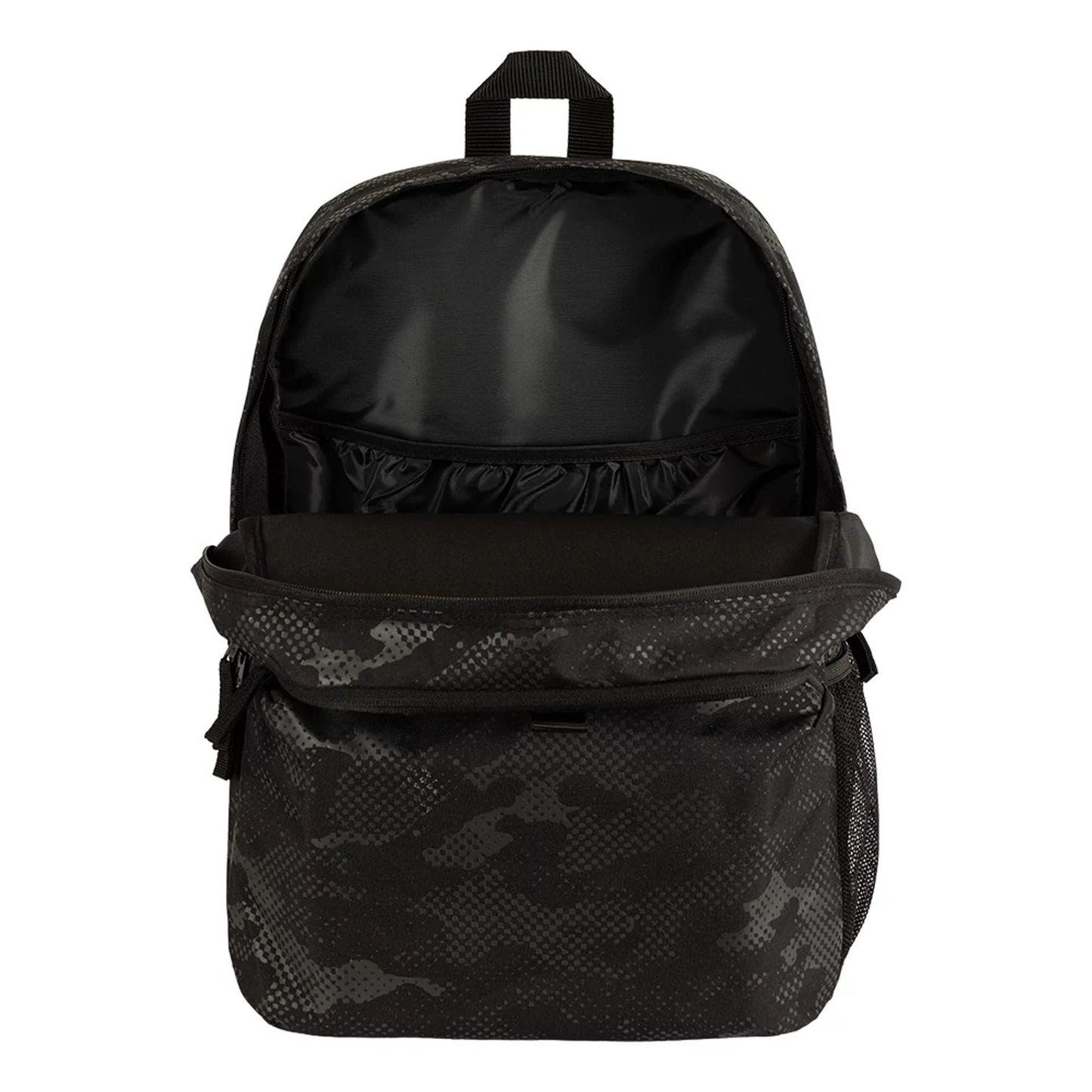 Pictured is this MLB Camo New York Yankees Stadium Backpack in black. 4
