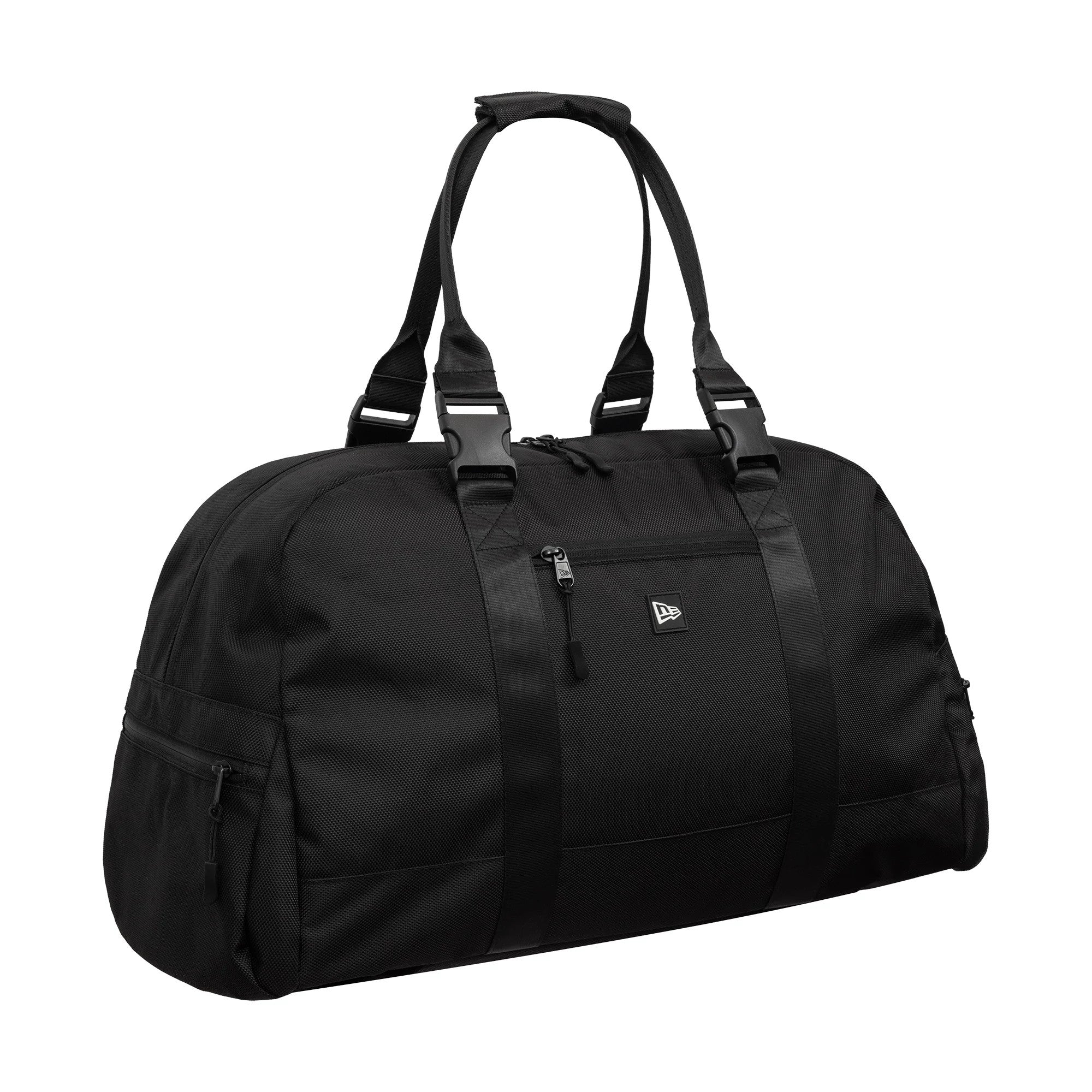 Pictured is this New Era Weekend Duffle Backpack Hybrid Bag in black. 3
