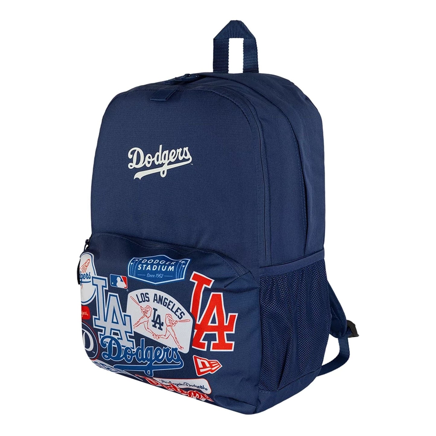 Pictured is this MLB LA Dodgers Stadium Backpack in dark blue. 1