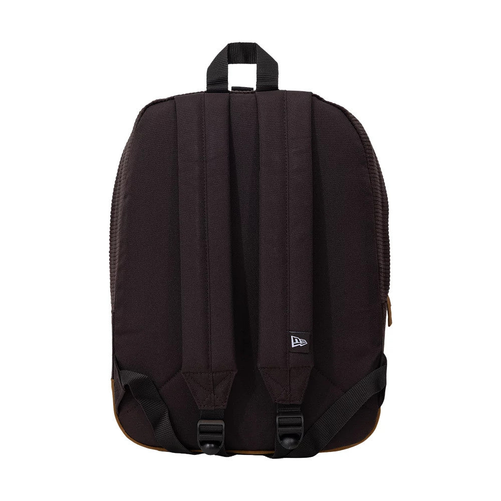 Pictured is this MLB Cord New York Yankees Stadium Backpack in dark brown. 5