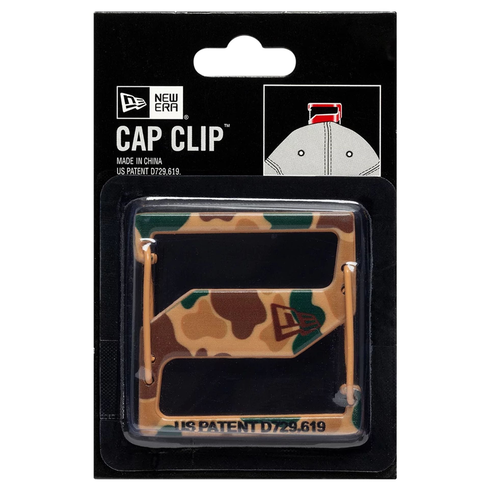 Pictured is this New Era Cap Clip in Duck Camo. 5