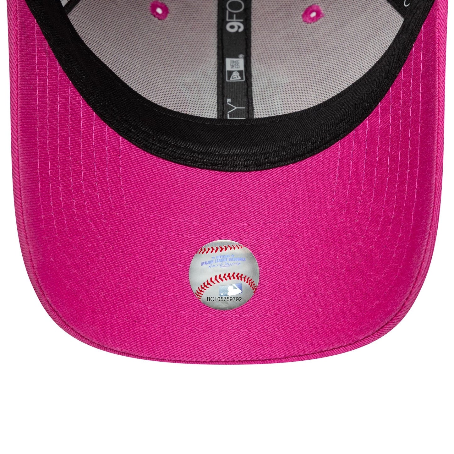 Pictured is this MLB Team Outline New York Yankees 9FORTY cap in bright pink. 5