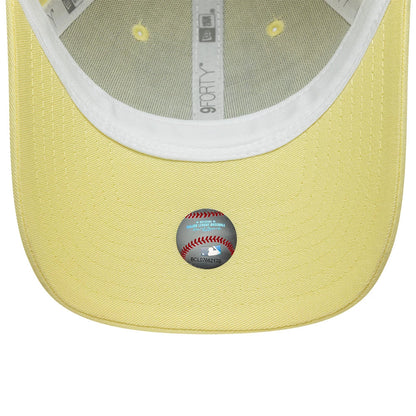 Pictured is this MLB Team Outline LA Dodgers 9FORTY cap in pastel yellow. 5
