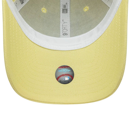 Pictured is this MLB Team Outline LA Dodgers 9FORTY cap in pastel yellow. 5