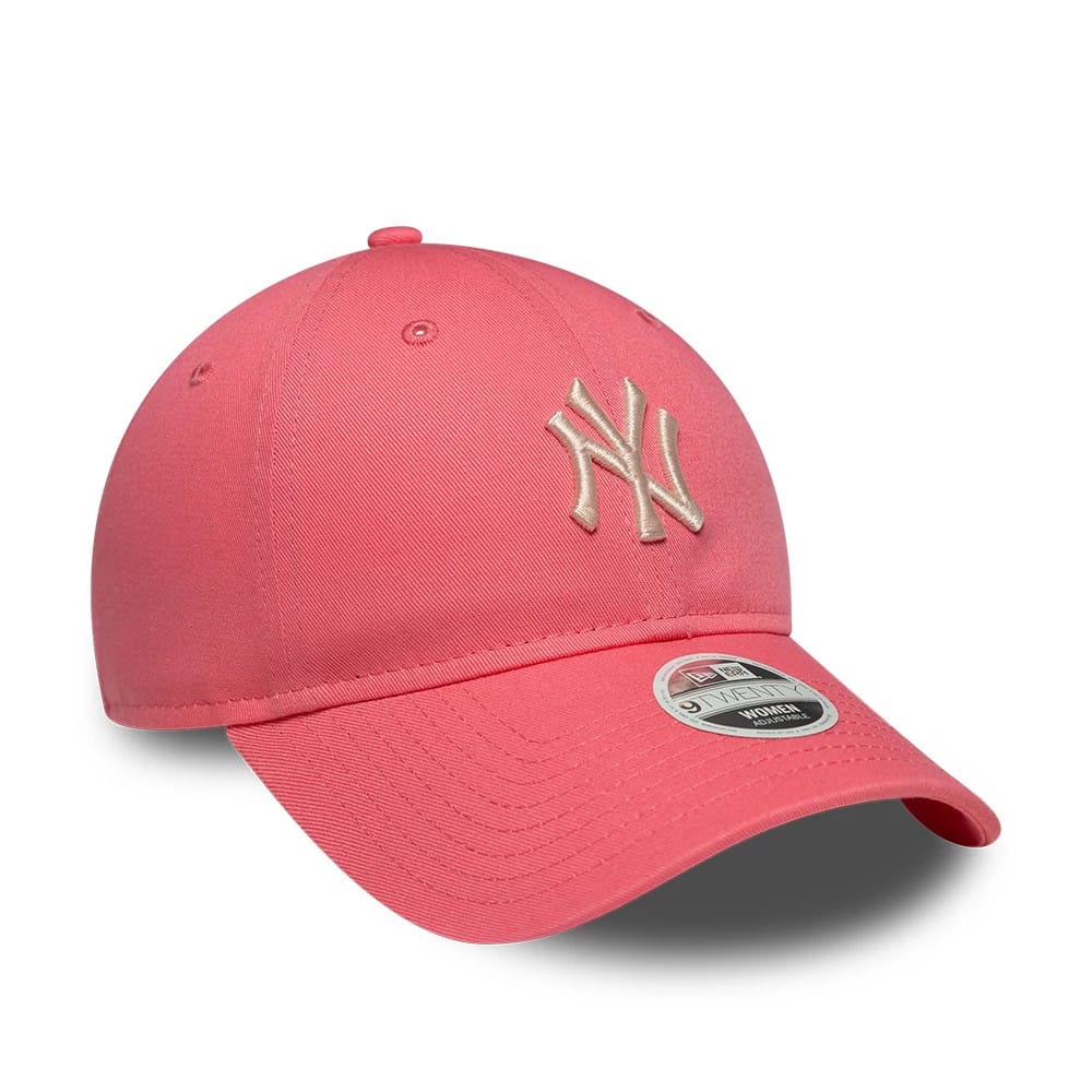 Pictured is this Womens MLB League Essential New York Yankees 9TWENTY cap in pink. 3