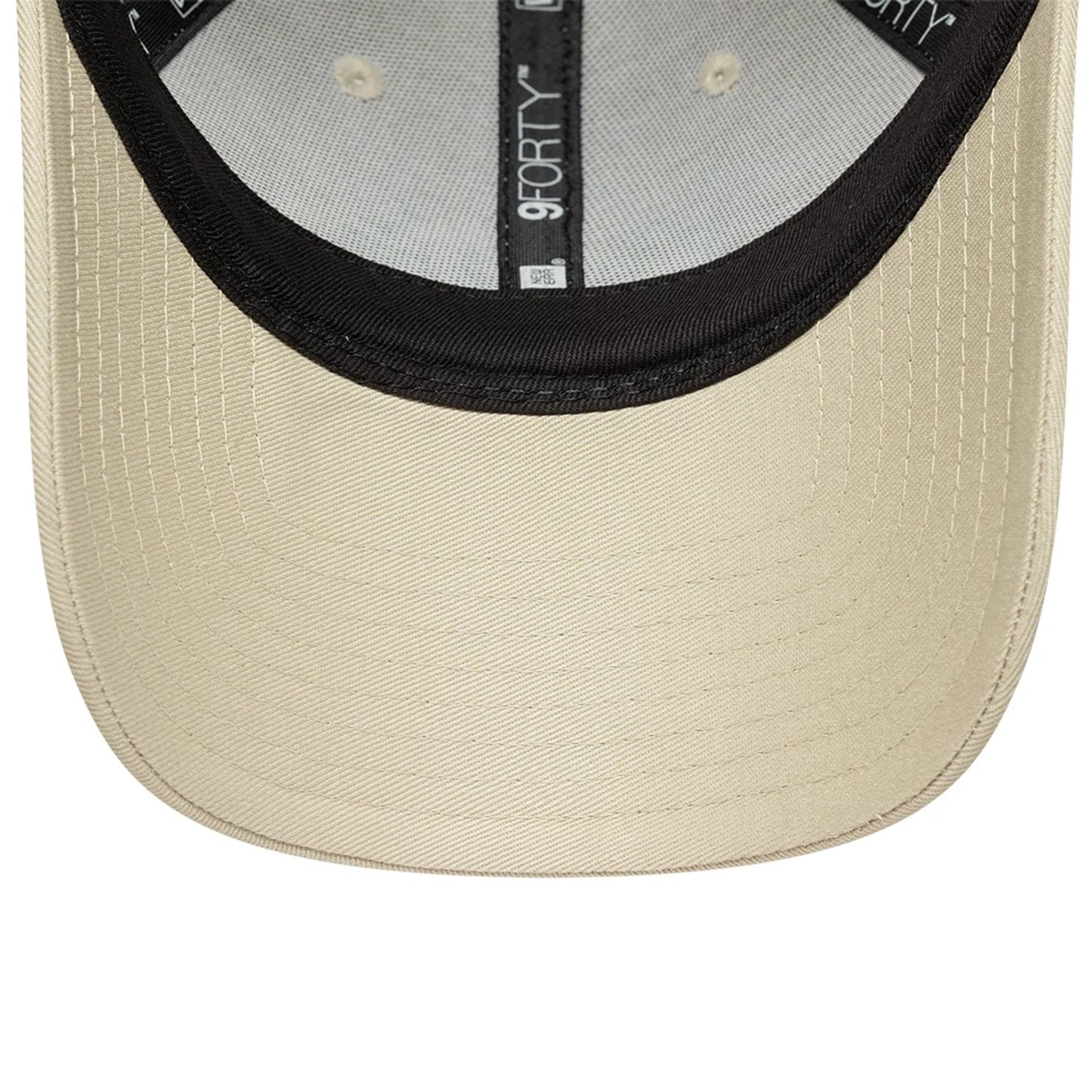 Pictured is this Womens New Era Beaded 9FORTY cap in light beige. 5